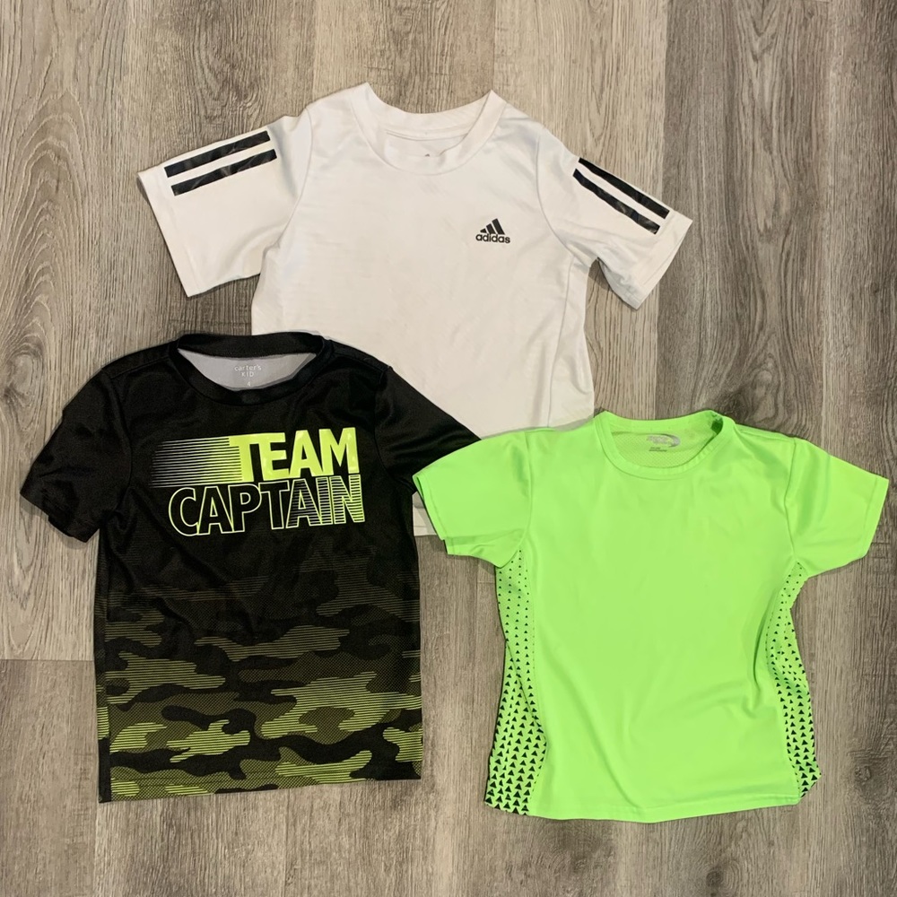 Kids Sports Shirts- sz 4 & 5
